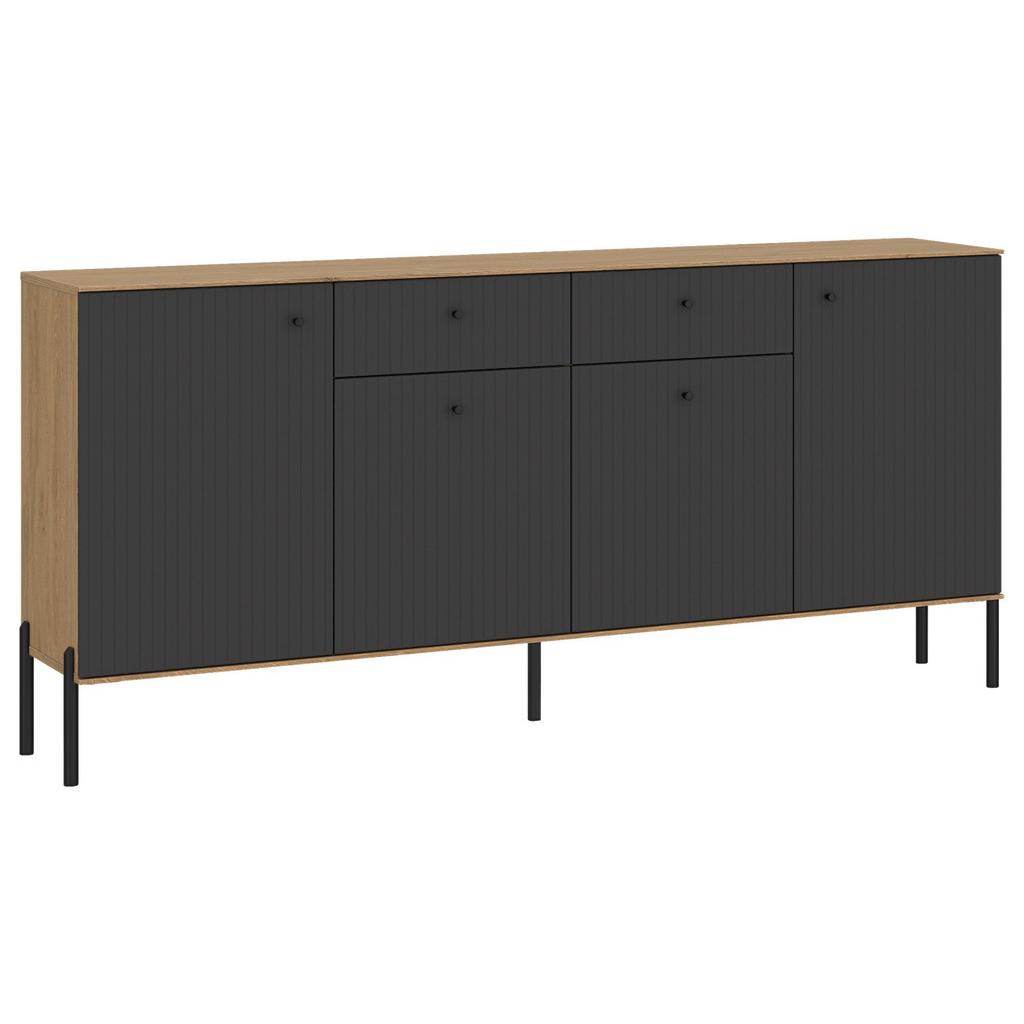 Sideboard Nurisa Anthrazit B: 180 cm