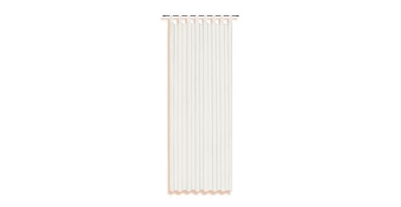 Vorhang Mit Schlaufen Und Band Utila 140x245 Cm Naturfarben - Naturfarben, KONVENTIONELL, Textil (140/245cm) - Ondega