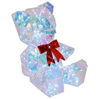 DEKORAČNÉ LED SVIETIDLO GIGA - priehľadné/perleťová, Modern, plast (11/11,5/13,5cm) - Mömax