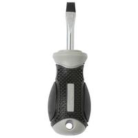 Schraubendreher Schraubendreher Sl1,2x6,5x38mm - Schwarz/Grau, Basics, Kunststoff/Metall (0,65/3,8cm) - Homezone