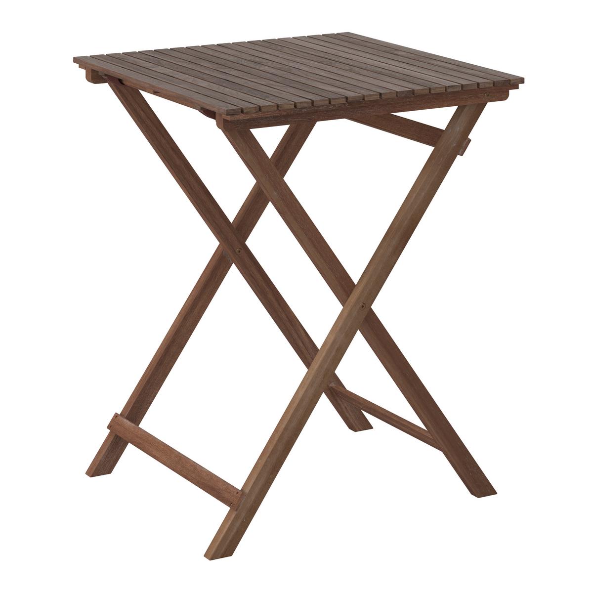 SADA NA BALKON EFFIE - barvy akácie, Moderní, dřevo/plast (60/76/60cm) - Bessagi Garden