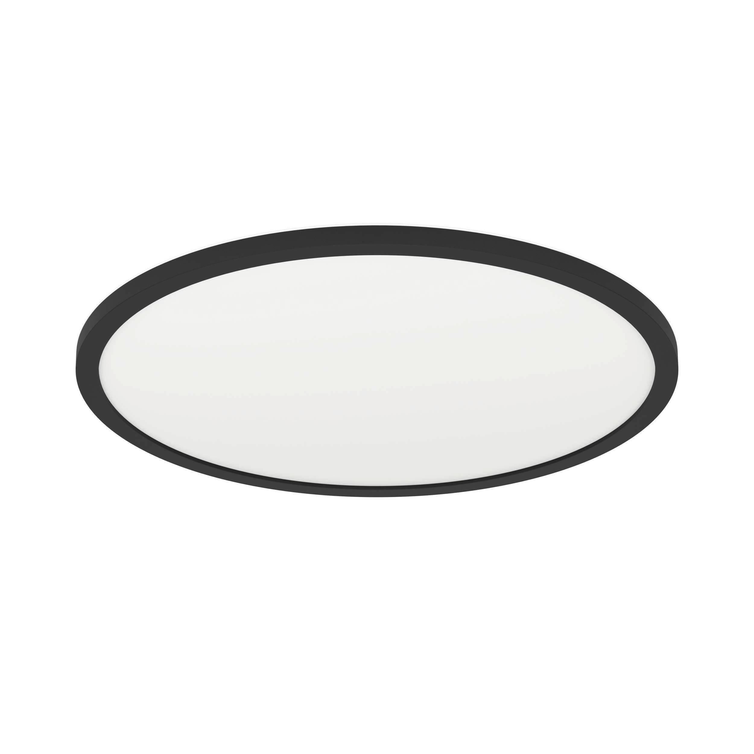 STROPNÉ SVIETIDLO DO KÚPEĽNE ROVITO - čierna/biela, Basics, plast (50/2,5cm) - Celina