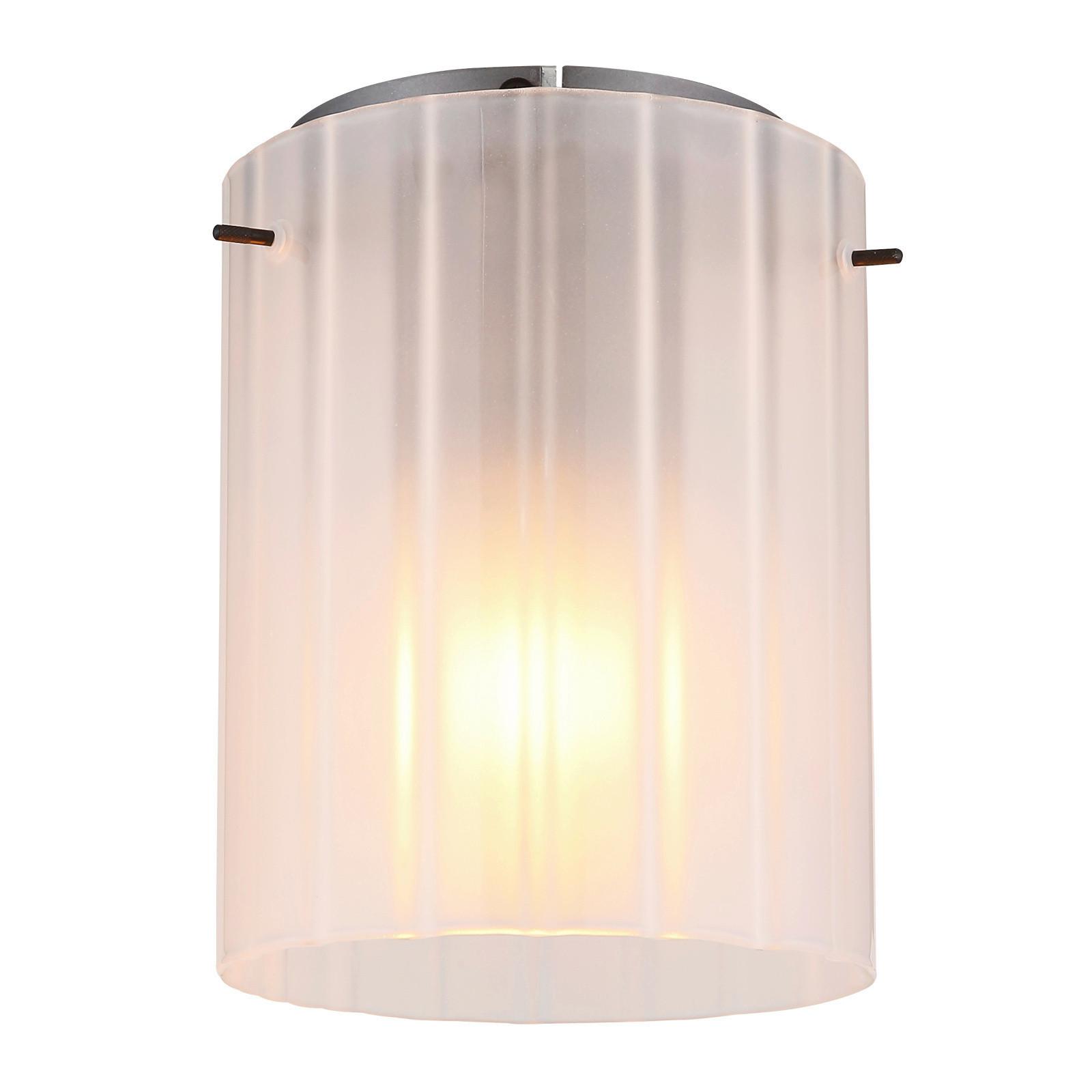 Mennyezeti Lámpa 15904df - sötétszürke, Basics, Üveg/fém (18/23cm) - Globo