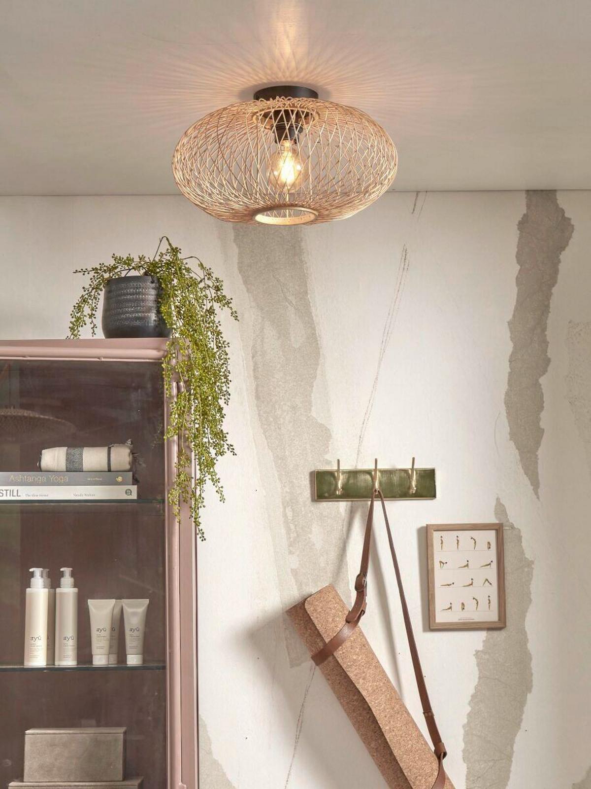 Deckenleuchte Cango/c/4020/n - Naturfarben, Trend (40/20cm) - Good & Mojo