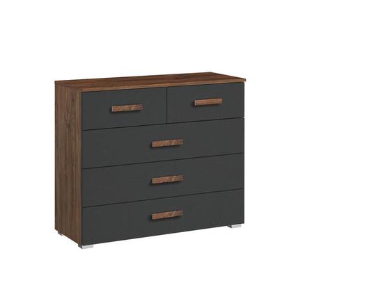 Komoda Bernau - Moderní, kompozitní dřevo (93/81/42cm) Komoda Bernau - Moderní, kompozitní dřevo (93/81/42cm)