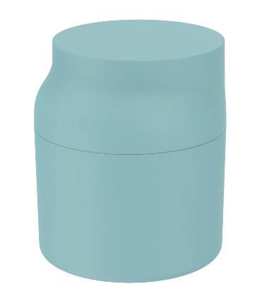 ORGANIZÉR NA KOSMETIKU Hug, 10/11,5cm, mátová - mátově zelená, Moderní, plast (10/11,5cm) - Premium Living