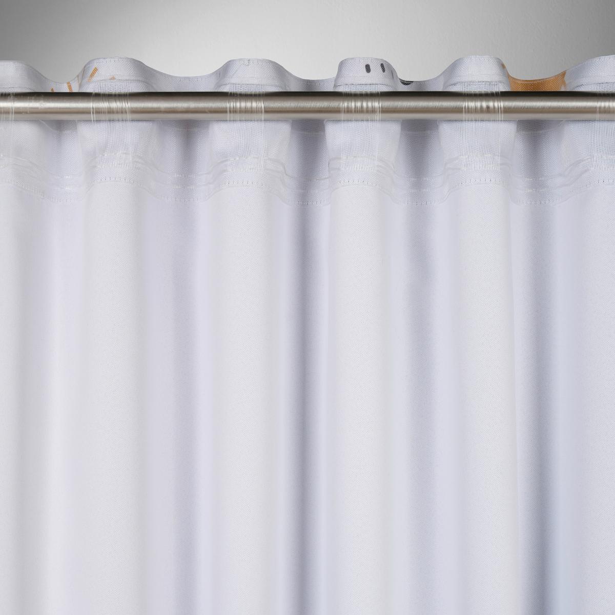 ZATEMŇOVACÍ ZÁVĚS OSCAR - bílá, Konvenční, textil (135/245cm) - Mömax