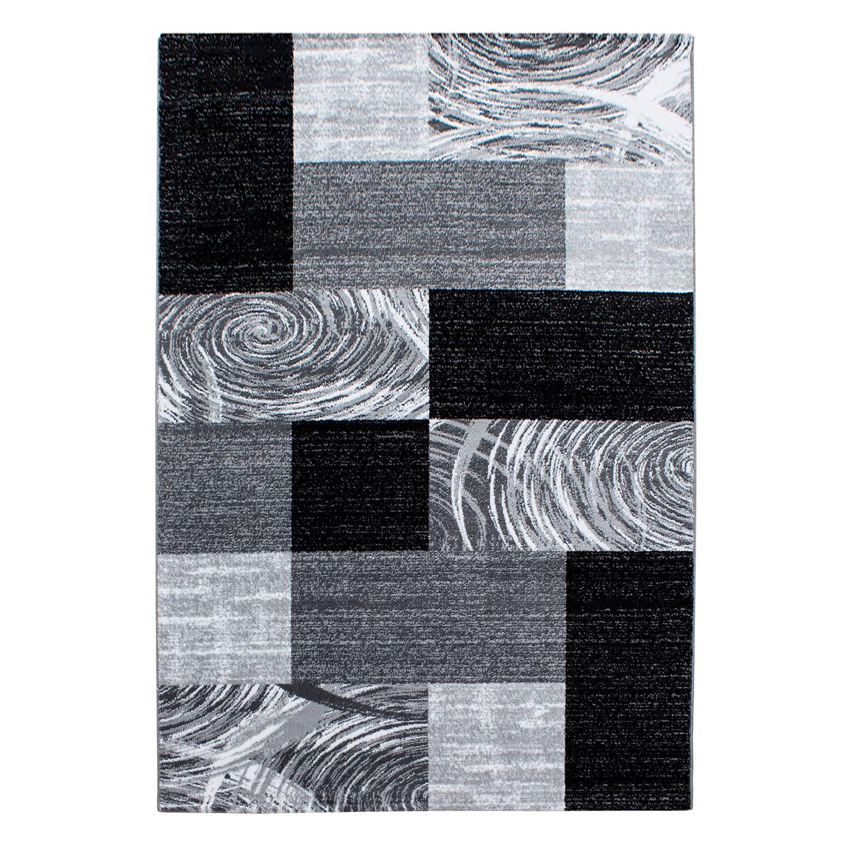 Flachwebteppich Parma - Schwarz, Design, Textil (240/340cm) - Novel