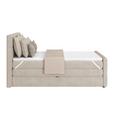 Boxspringbett mit Topper und Bettkasten 140x200 Medino - Beige, KONVENTIONELL, Holz/Holzwerkstoff (140/200cm) - Luca Bessoni