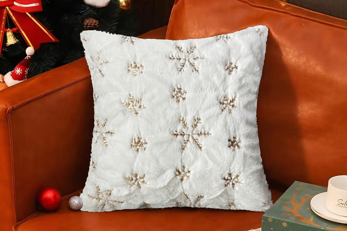 Zierkissen Shiny 45x45 Cm Polyester Goldfarben Mit Zipp - Goldfarben, MODERN, Textil (45/45cm) - Luca Bessoni