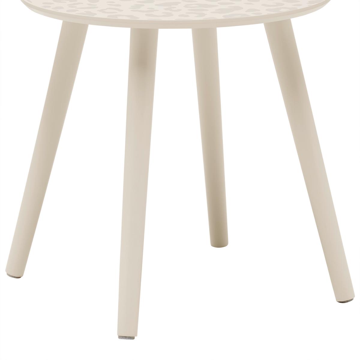 PRÍRUČNÝ STOLÍK MIA -BASED- SB- - béžová, Modern, drevo/kompozitné drevo (40/40/40cm) - Based