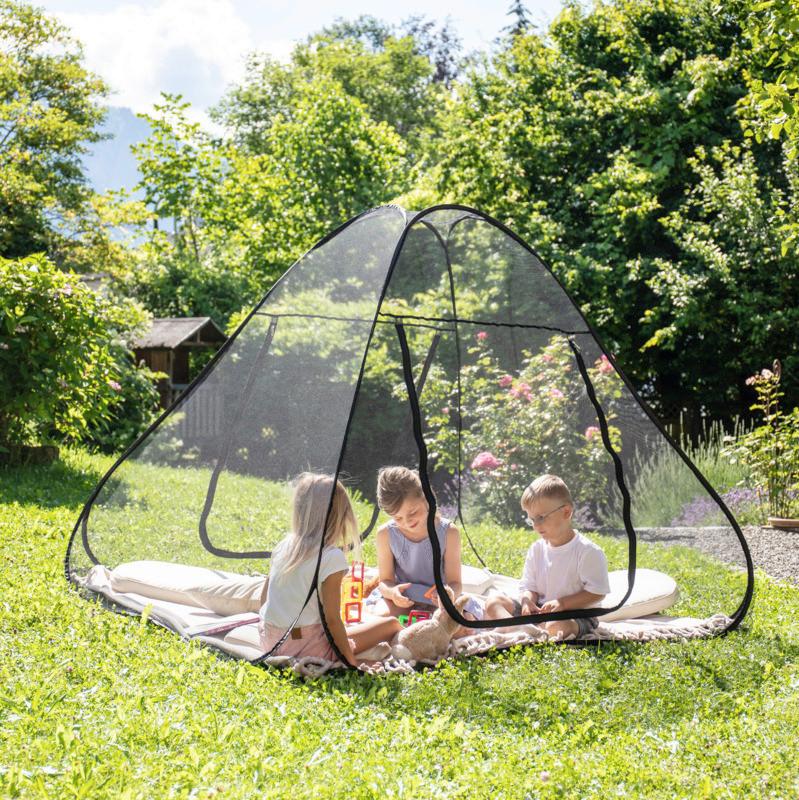 Mückenabwehr Is Pop-Up Mosquitonetz - Anthrazit, Basics (160/200cm) - Windhager