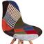 Stuhl Patchwork - Buchefarben/Multicolor, MODERN, Holz/Kunststoff (48/83,5/55,5cm) - Ombra Stuhl Patchwork - Buchefarben/Multicolor, MODERN, Holz/Kunststoff (48/83,5/55,5cm) - Ombra