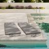 PODLOŽKA NA LEHÁTKO LUNA - béžová, Moderní, textil (180/5/60cm) - Bessagi Garden