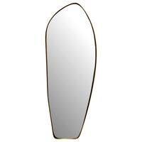 Wandspiegel Goldfarben B: 33 Cm - Goldfarben, Design, Glas/Metall (33/90/2,5cm) - MID.YOU