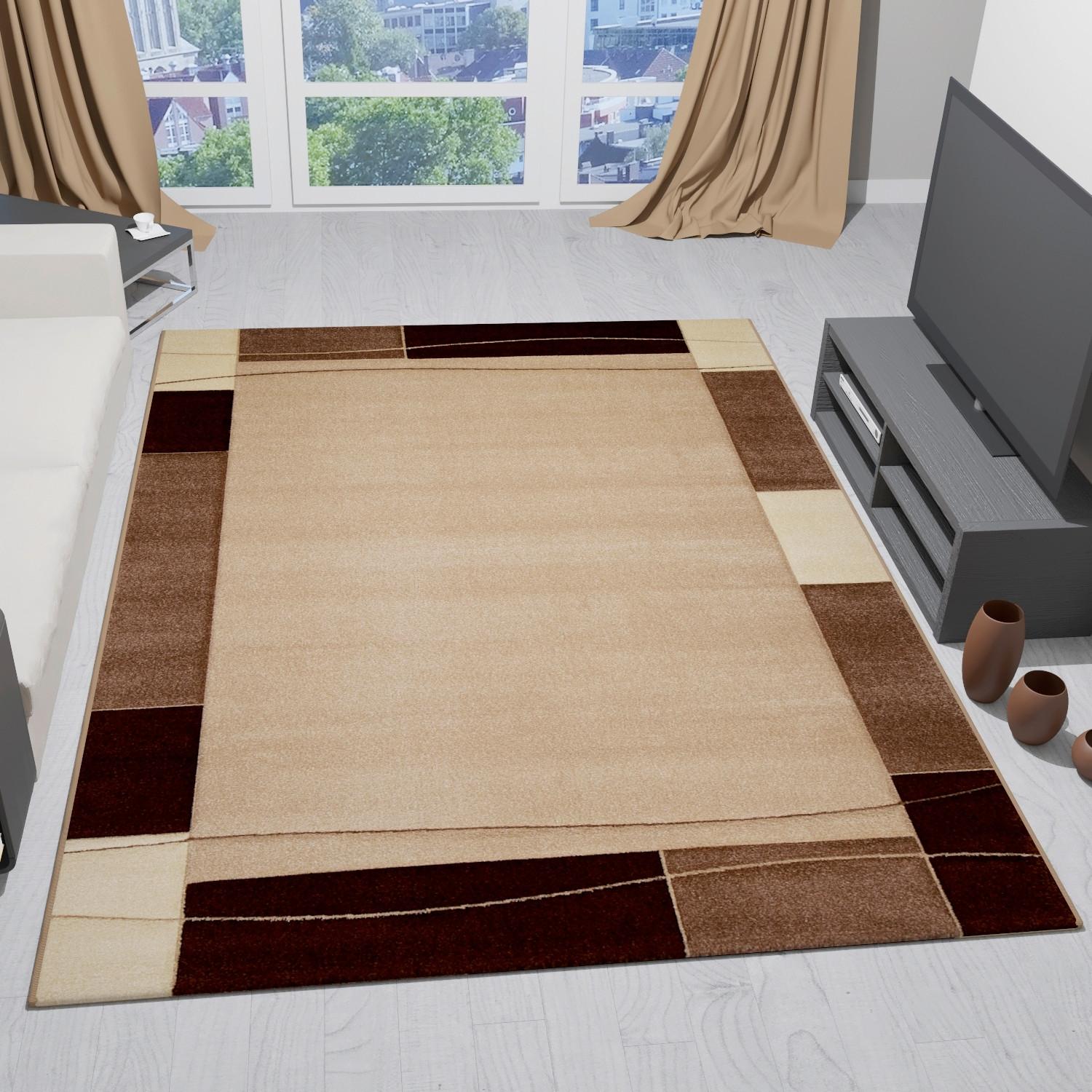 Webteppich Beige Naturfaser Cascada Plus 200x290 cm - Beige, MODERN, Textil (200/290cm)