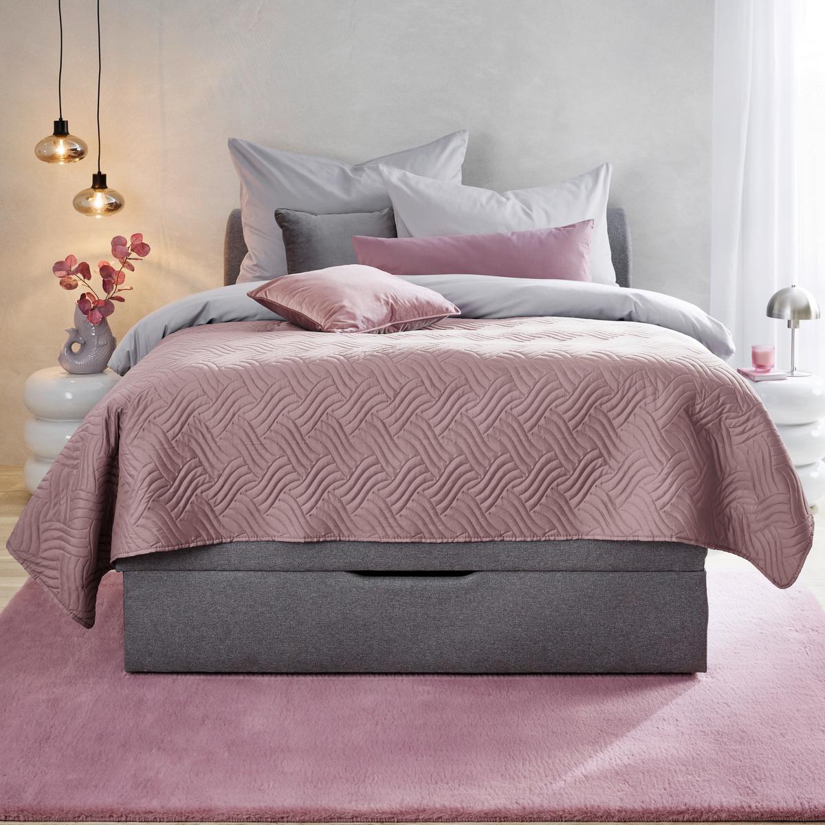 DENNÁ PRIKRÝVKA BENNO - ružová, textil (160/220cm) - Mömax