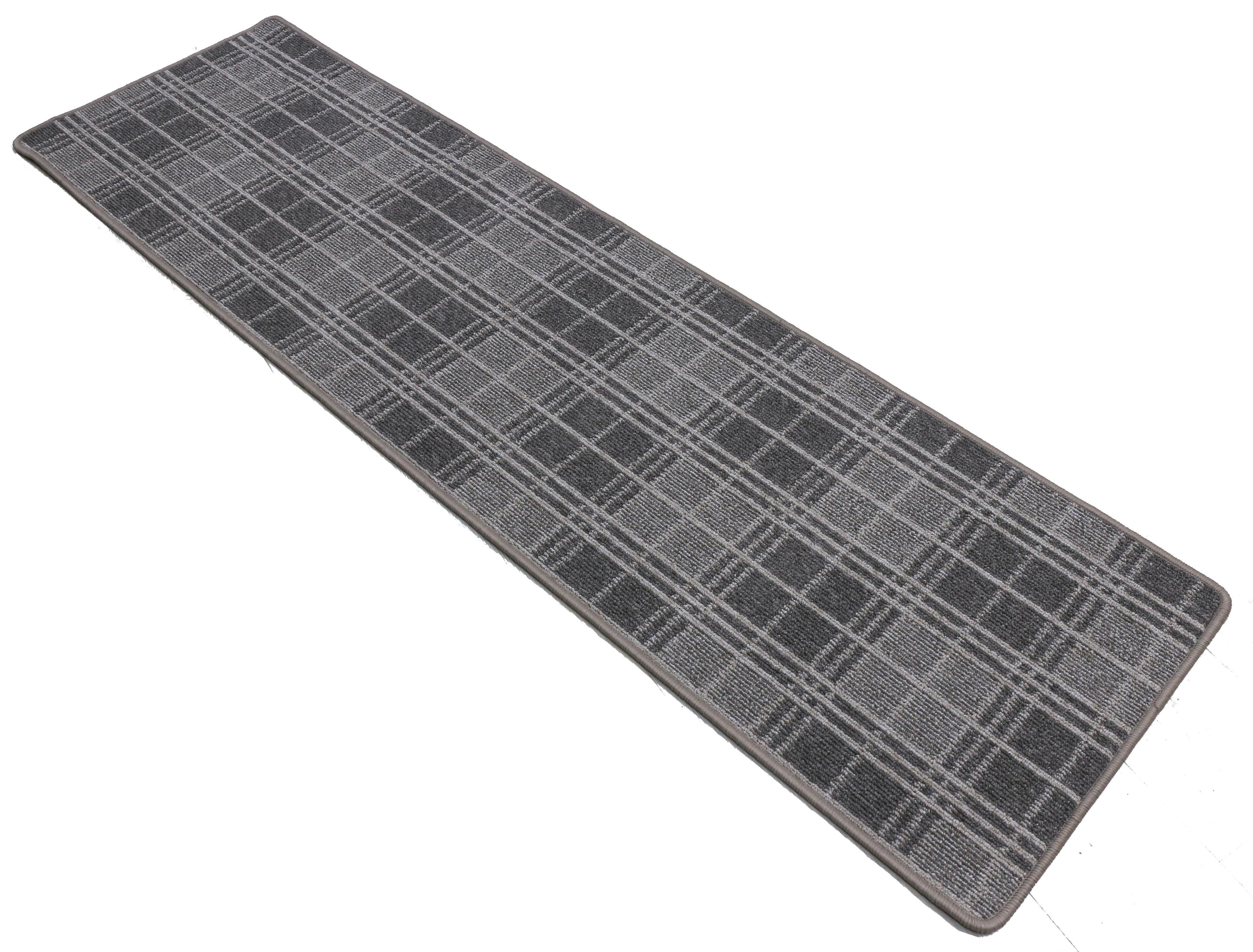 Läufer Dundee 80x300 cm - Anthrazit, Basics, Textil (80/300cm) - Ombra