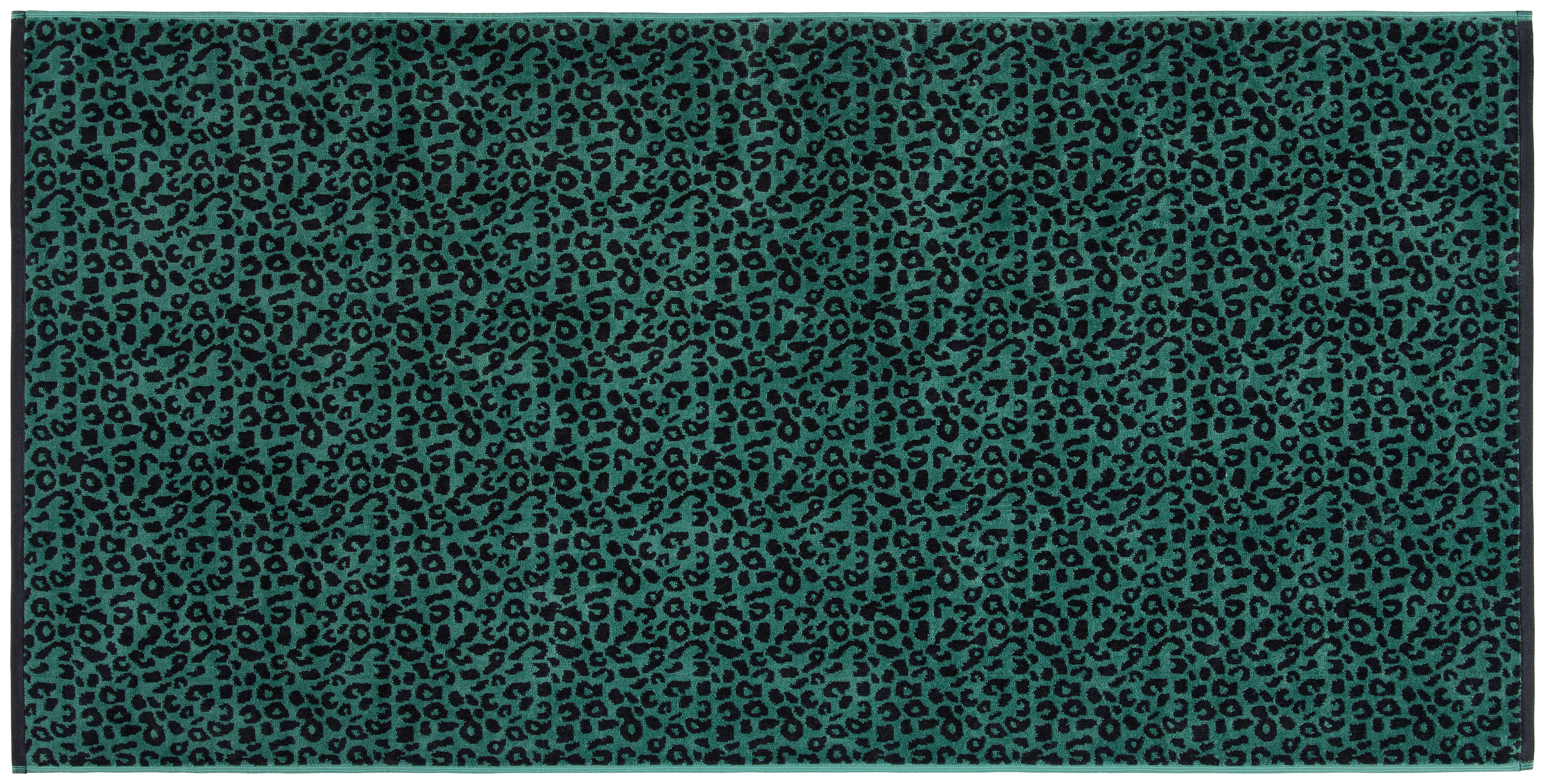 Strandtuch Miami - Türkis, MODERN, Textil (75/150cm) - Luca Bessoni