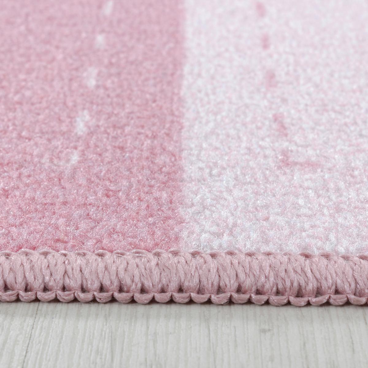 Kinderteppich Prinzessin Pink Play 80x120 cm - Pink, Basics, Textil (80/120cm)