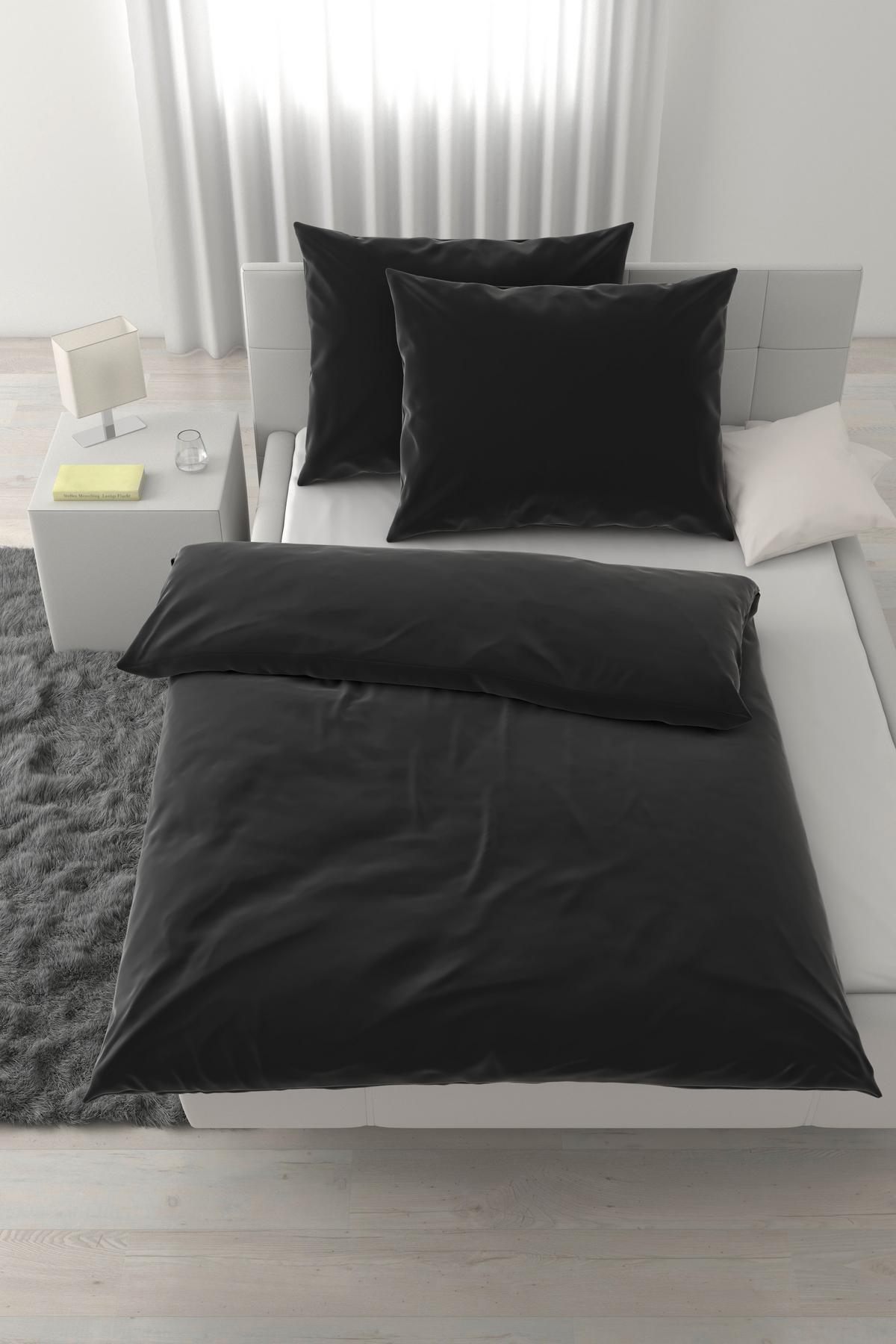 POSTEĽNÁ BIELIZEŇ XENIA UNI XXL - čierna, Modern, textil (200/220cm) - Premium Living