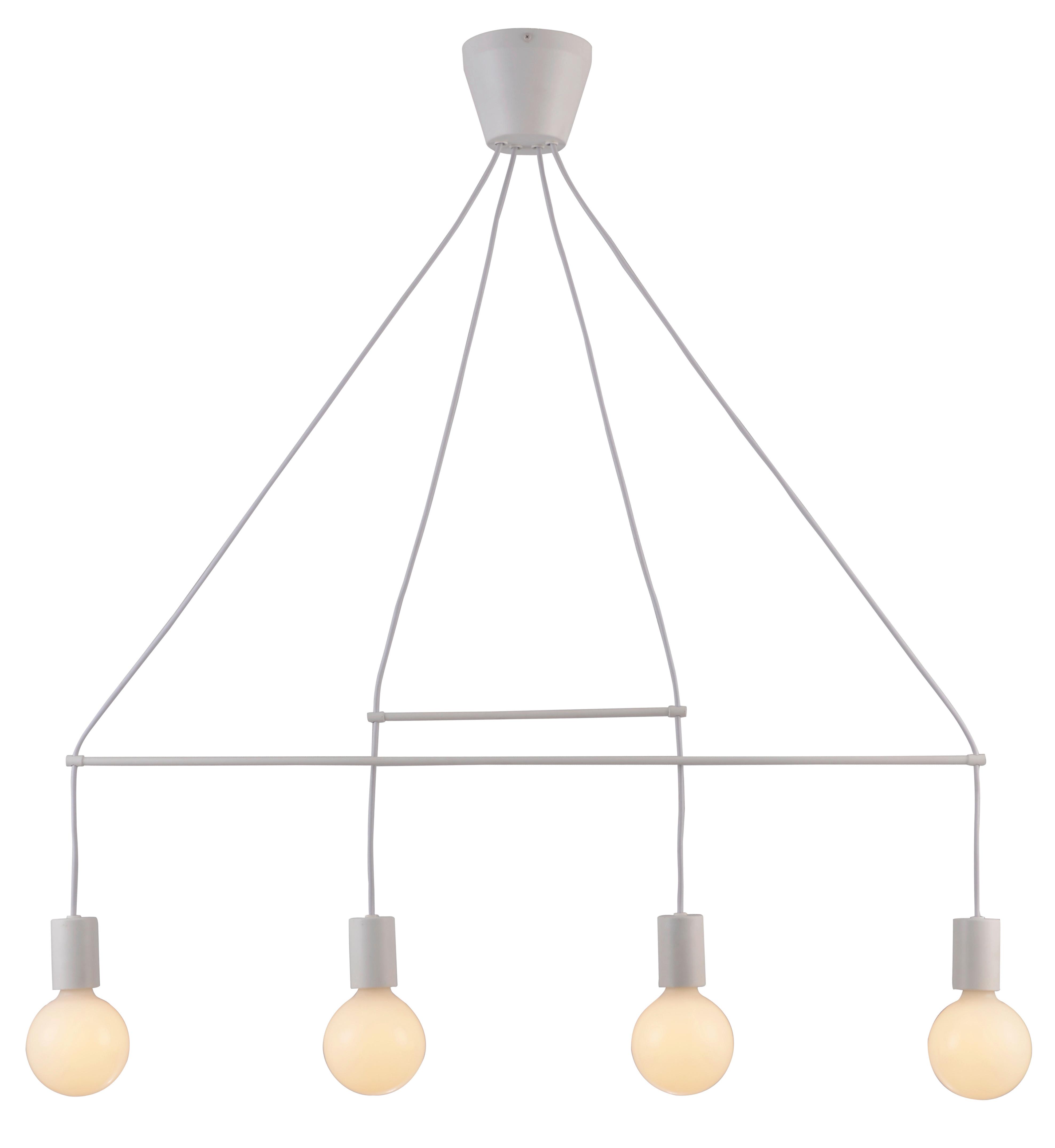 PENDELLEUCHTE 34-70906 ALTO - Weiß, Design, Metall (94/10/95cm)