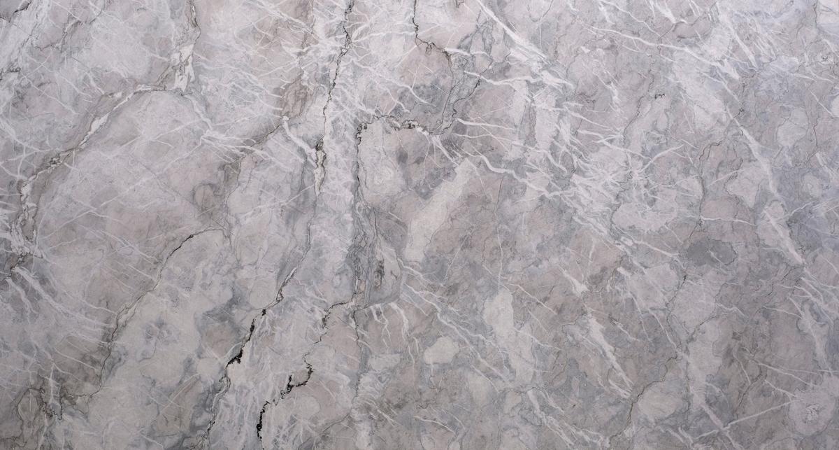 Naturstein Leather Look Naturstein Diamond Cloud - Grau, MODERN, Stein - Strasser