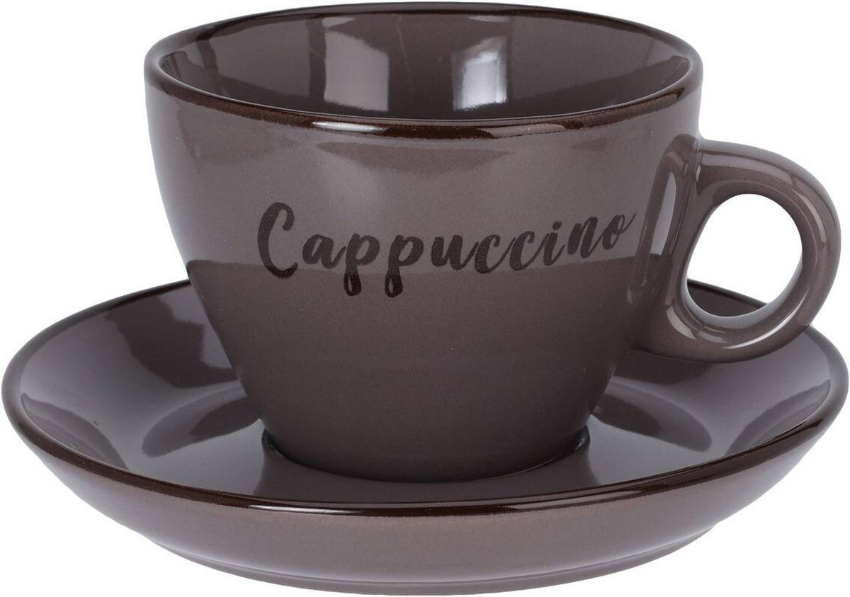 Kapucsínós Csésze És Csészeal Capuccino Csészes És Alj - Basics