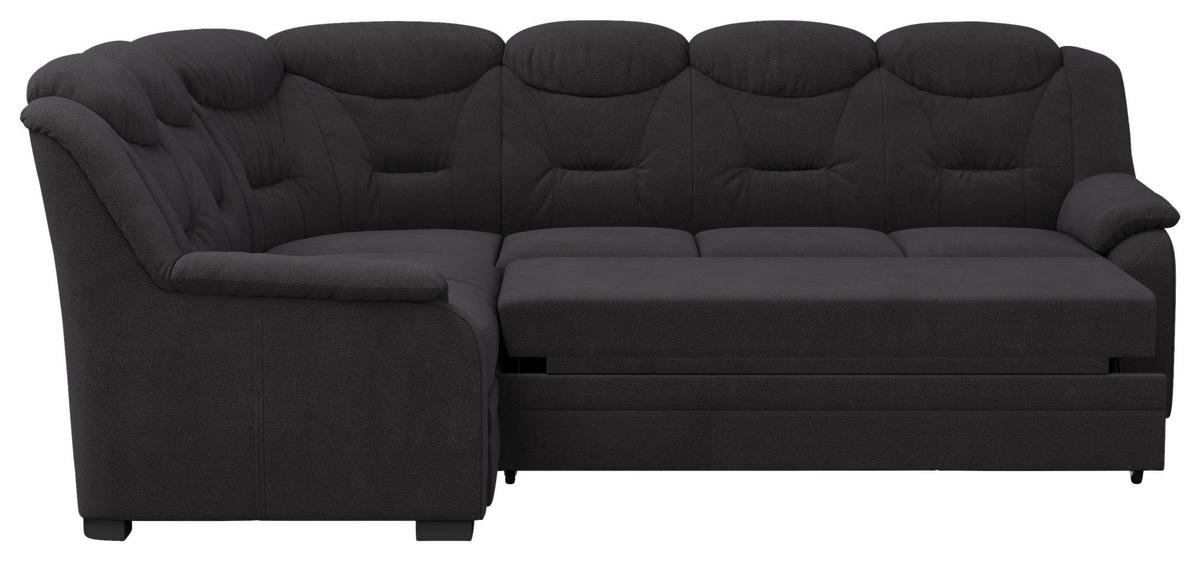 Ecksofa Marcus Schwarz S: 211x263 cm - Schwarz, Basics, Textil (211/263cm) - MID.YOU