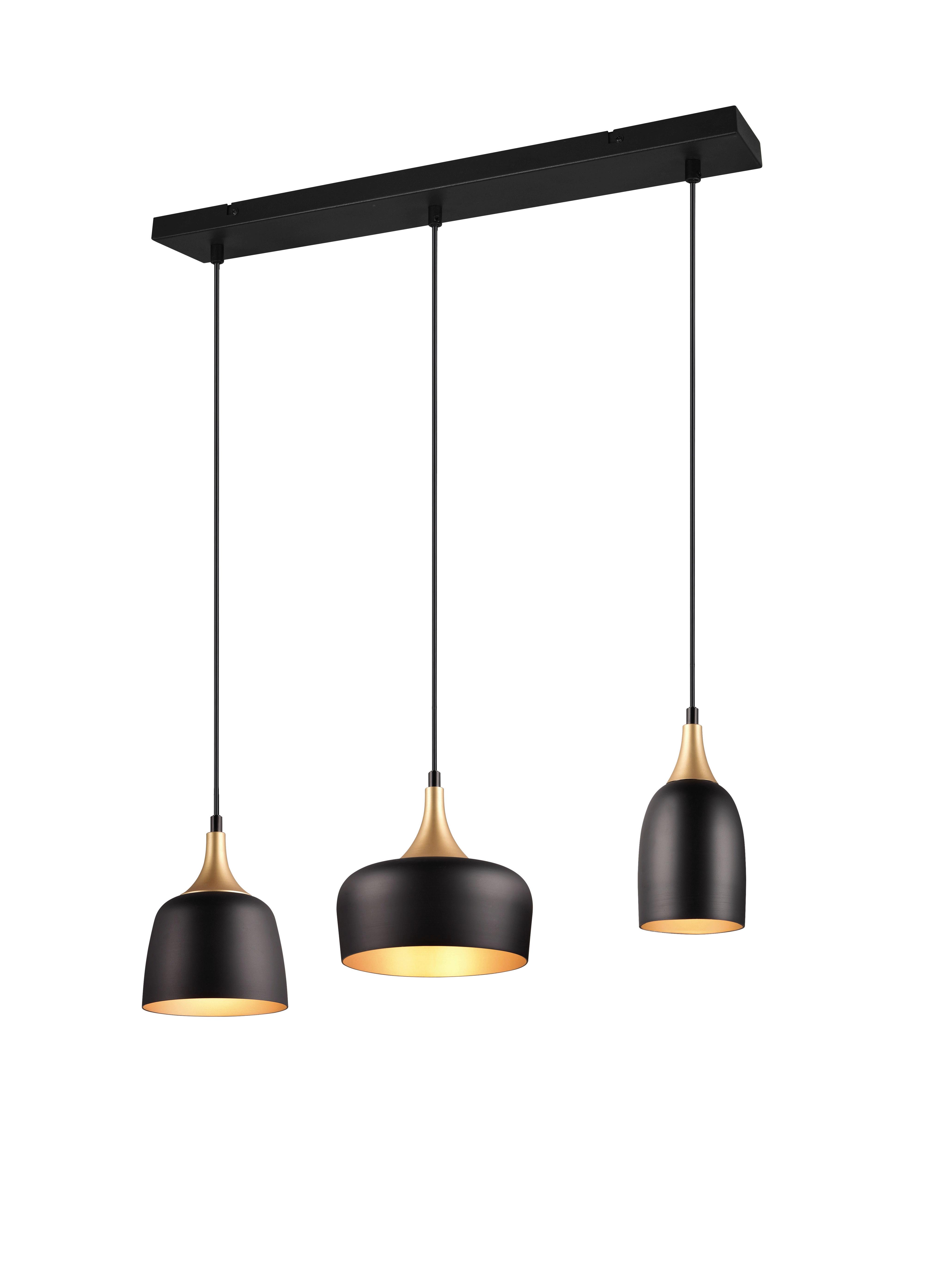 Pendelleuchte 310500332 Chiraz - Schwarz, Design, Metall (63/20/150cm) - Trio Leuchten