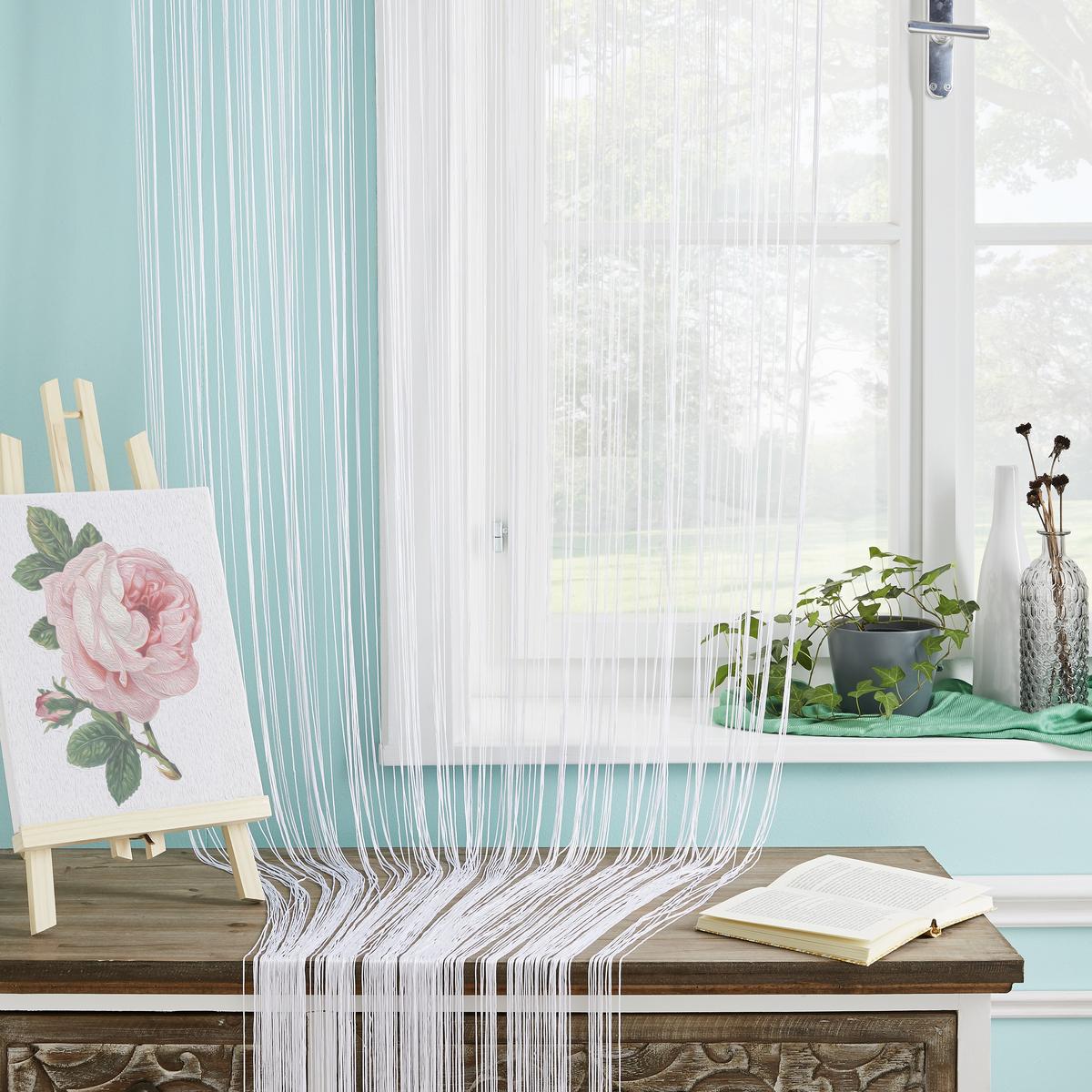 PROVÁZKOVÝ ZÁVĚS Promotion-cen.trhák, 90/200cm - bílá, Konvenční, textil (90/200cm) - Based
