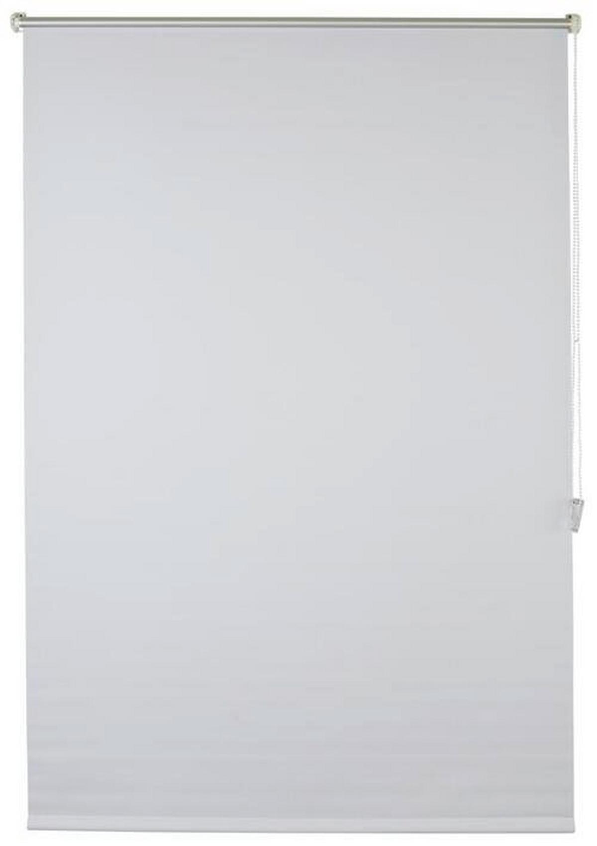 Verdunkelungsrollo Sarah Halbtransparent 60x150 cm - Weiß, MODERN, Textil (56/150cm) - Luca Bessoni