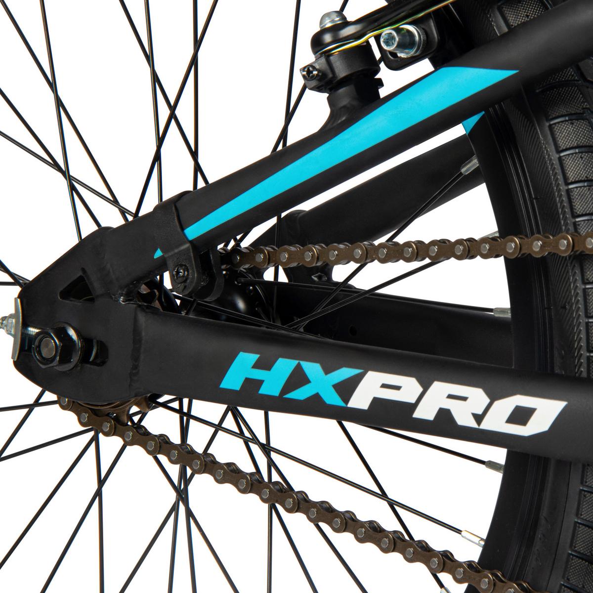 Bmx Hx Pro Racer Schwarz, 20 Zoll - Schwarz, Basics, Metall (73,5/95/145cm)