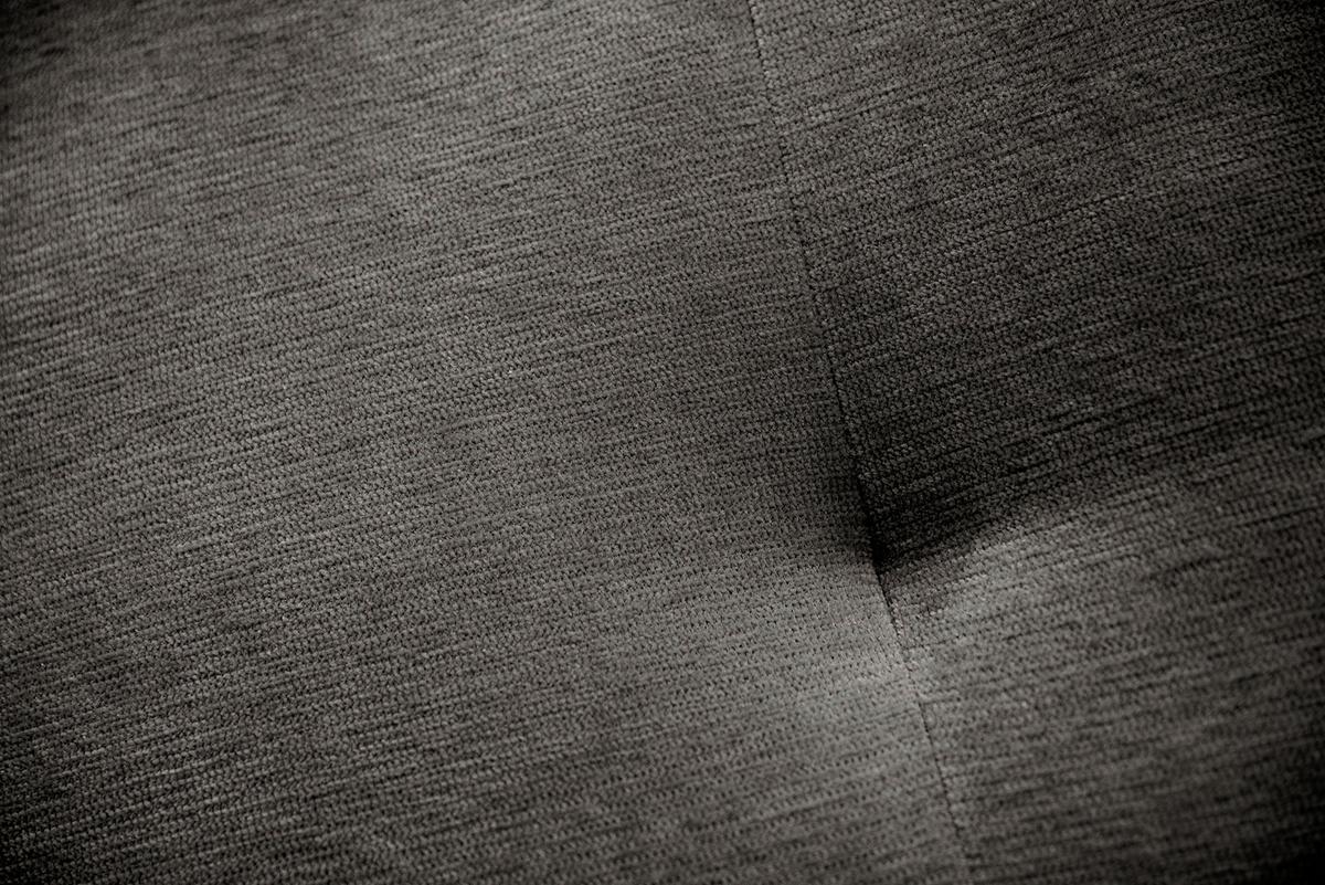 Ecksofa Fluffy Anthrazit S: 184x269 Cm - Anthrazit/Schwarz, MODERN, Textil (184/269cm) - Trendmanufaktur