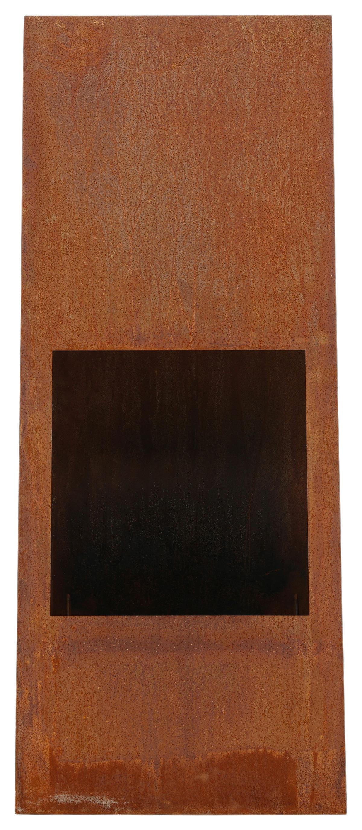 Feuerstelle Bastian - Dunkelorange, KONVENTIONELL, Metall (50/120/20cm) - Gardenson