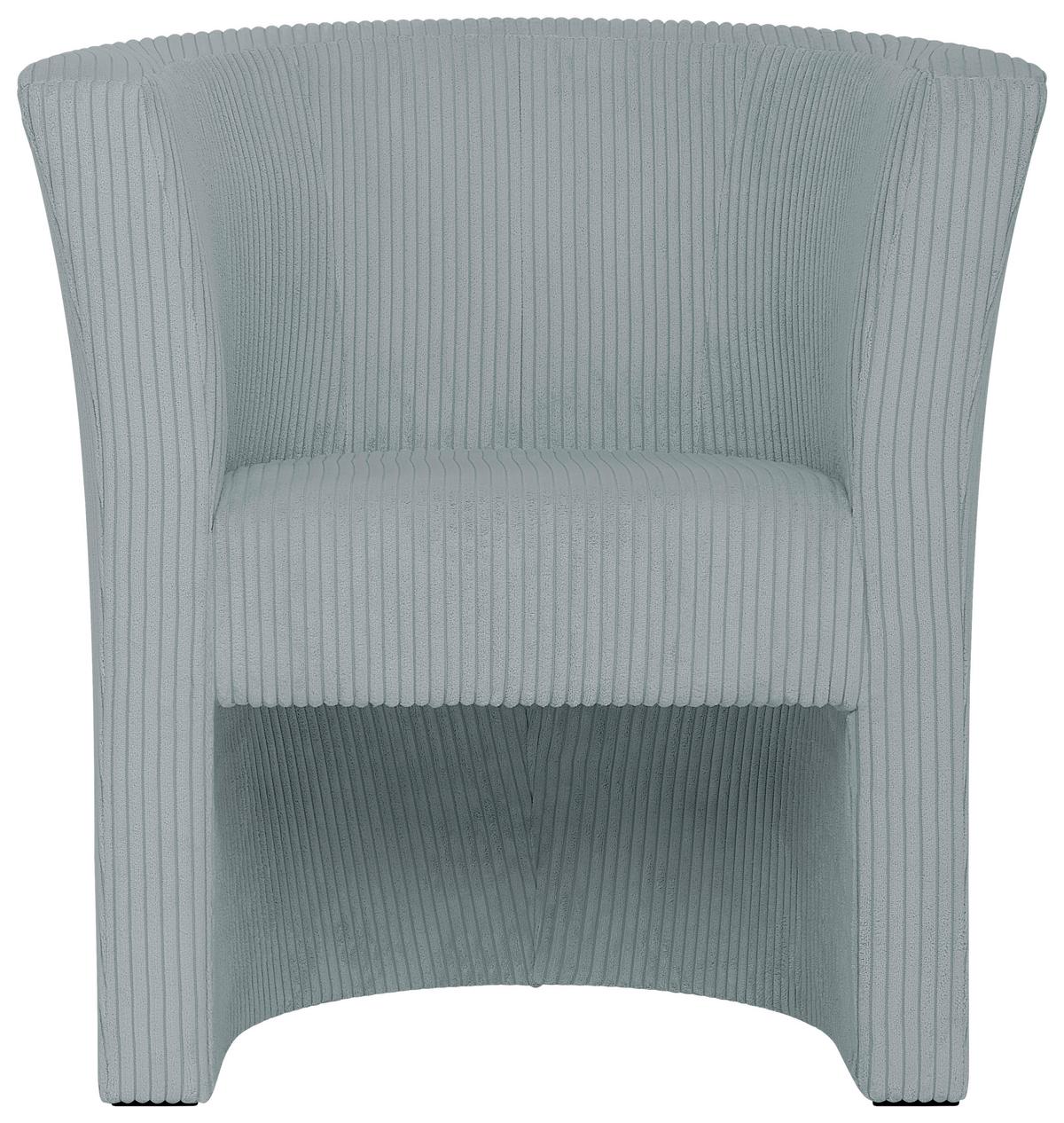 Koktailové kreslo PAUL, mätovozelený menčester ZOOM - čierna/mätovozelená, Konventionell, kompozitné drevo/textil (70/76/64cm) - P & B