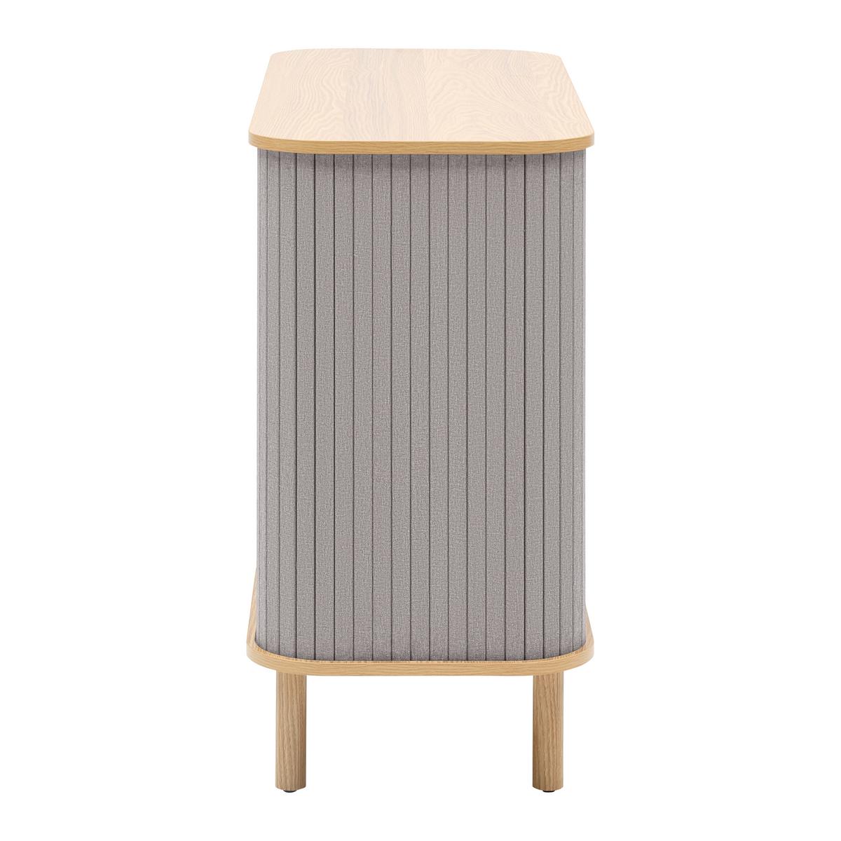KOMODA ARVID -EXKLUSIV- - sivá/prírodná farba, Modern, drevo/kompozitné drevo (100/75/40cm) - Mömax