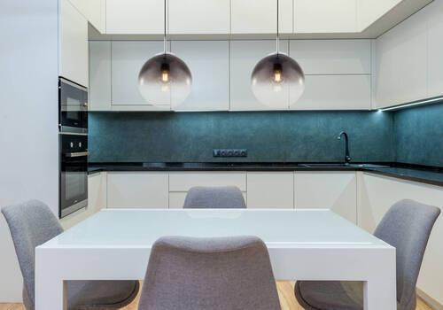 Hängeleuchte H: 120 cm 1-Flammig mit Rauchglas - Chromfarben/Grau, Basics, Glas/Metall (25/120cm) - Globo