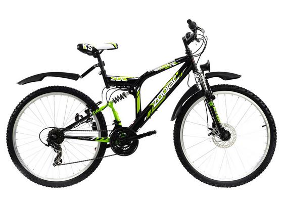 Mountainbike Mtb Atb Fully 26'' Zodiac 575m - Basics, Metall (180/70/100cm) Mountainbike Mtb Atb Fully 26'' Zodiac 575m - Basics, Metall (180/70/100cm)