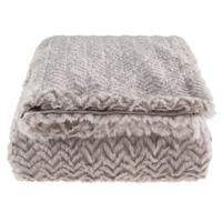 KUSCHELDECKE OTTAWA - Grau, MODERN, Textil (140/190cm) - Luca Bessoni