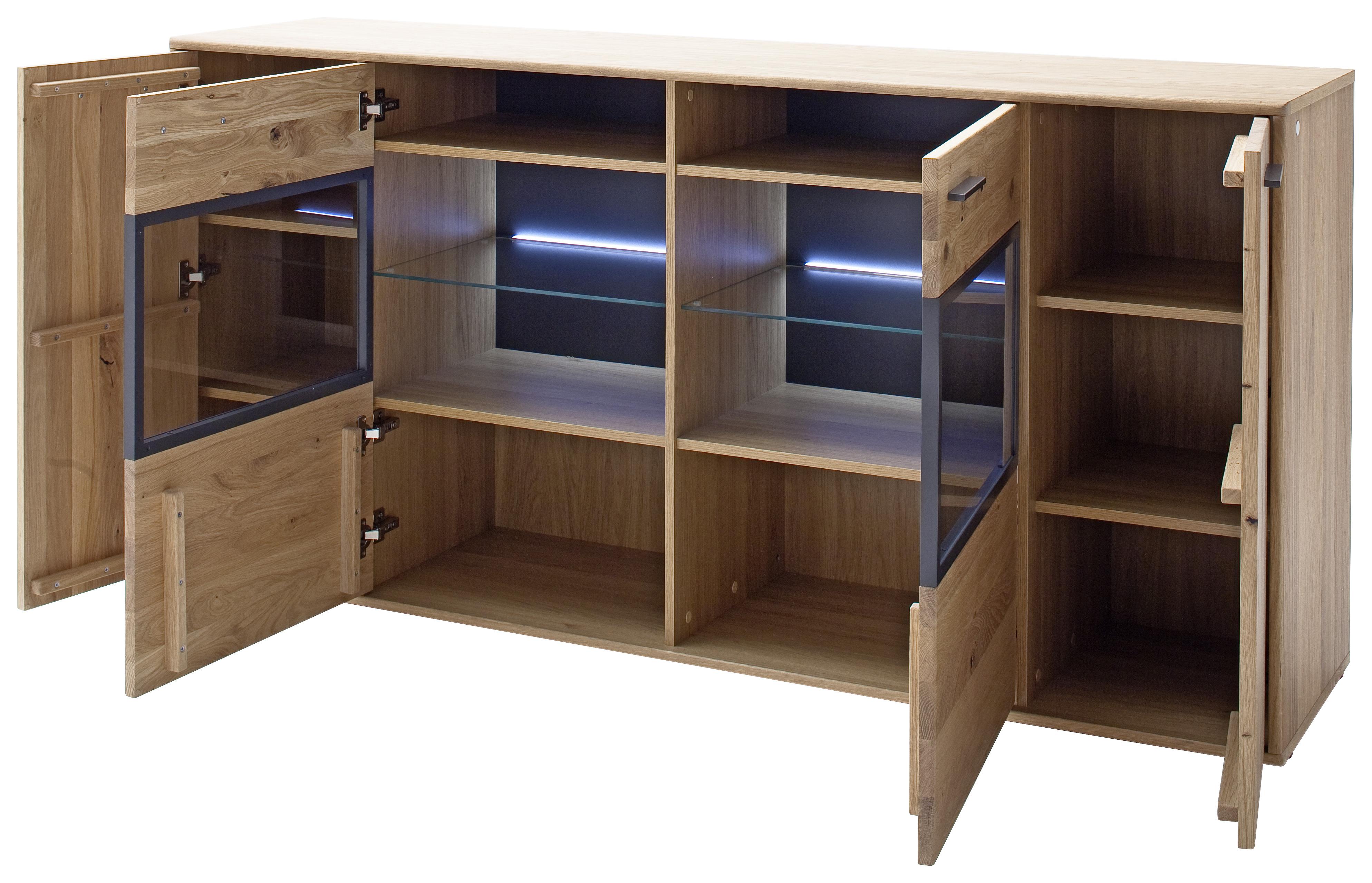 Glasbodenbeleuchtungs-set Portland 4,3 W Led - Weiß, Design, Kunststoff (45/2/2cm) - Livetastic