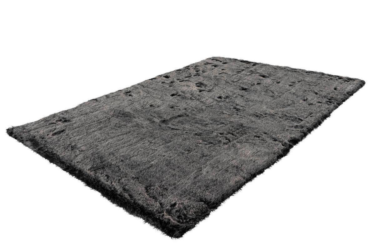 Hochflor Teppich Anthrazit Tender 120x170 cm - Anthrazit, Design, Textil (120/170cm) - Kayoom