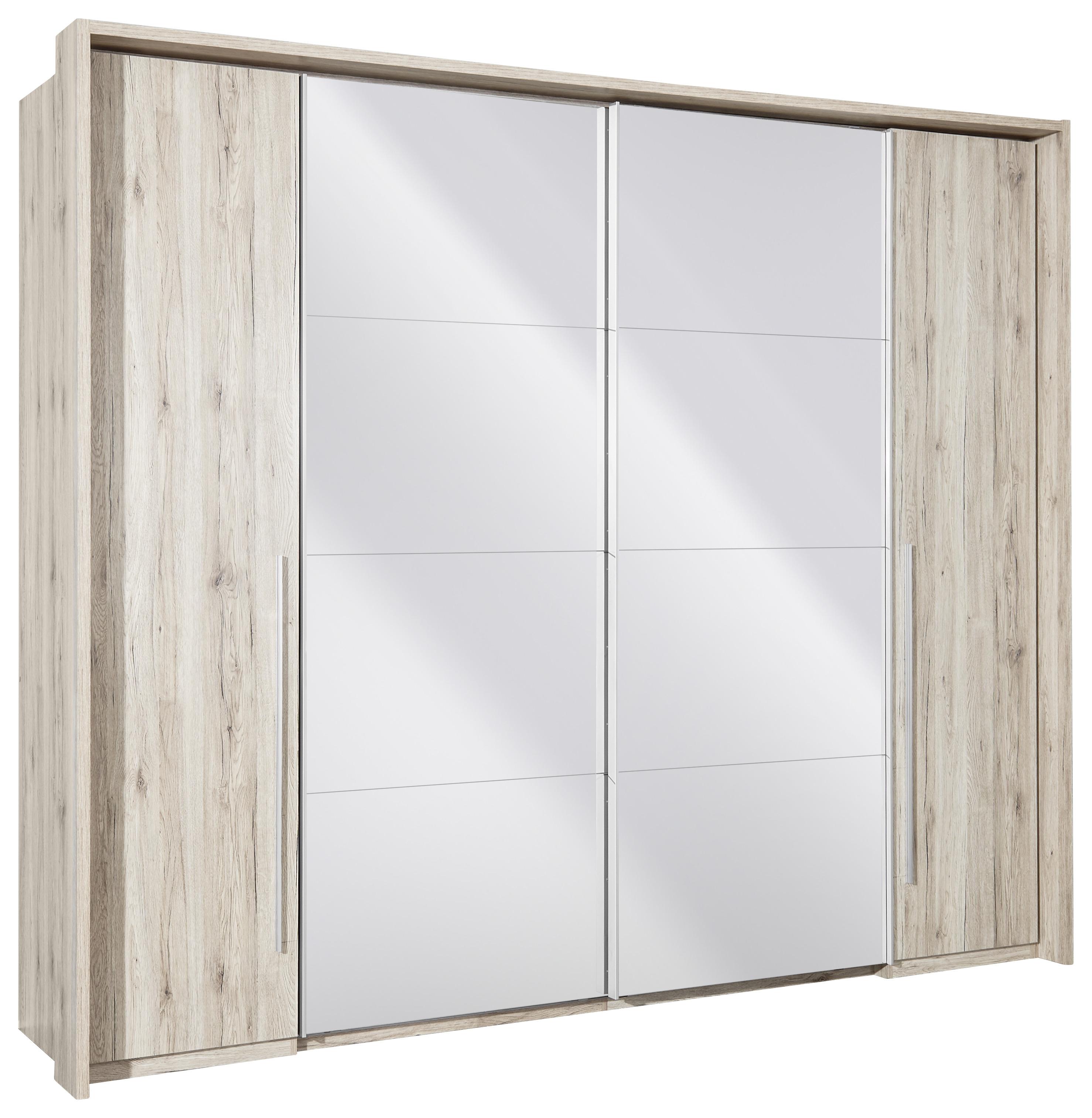 Passpartoutrahmen Tempo Eiche San Remo Dekor - Eiche San Remo, KONVENTIONELL, Holzwerkstoff (276/230/17cm) - Carryhome