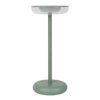 Akku-tischleuchte 3198749 - Salbeigrün, Design, Metall (10,5/11/26cm) - Näve