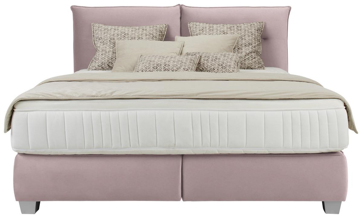 Posteľ boxspring Fog 180x200cm,orgovánová - orgovánová/strieborná, Lifestyle, drevo/kompozitné drevo (180/200cm)