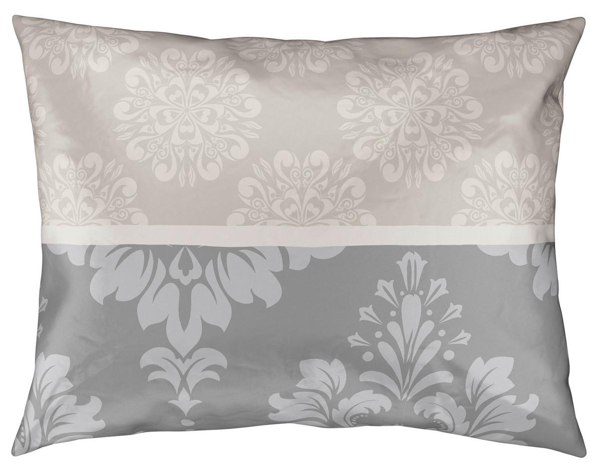 POSTEĽNÁ BIELIZEŇ YVONNE - sivá, Konventionell, textil (140/200cm) - Modern Living