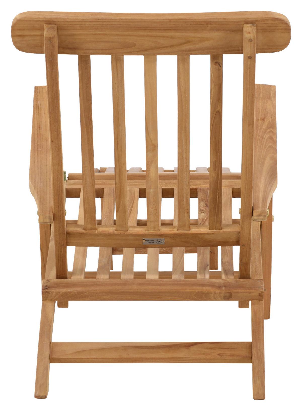 Sonnenliege Kenya Teakholz - KONVENTIONELL (60/95/150cm) - Gardenson