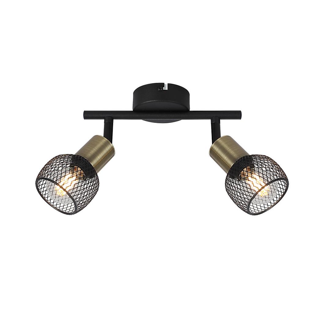 Strahler Fiastra 2-Flammig verstellbar L: 22 cm