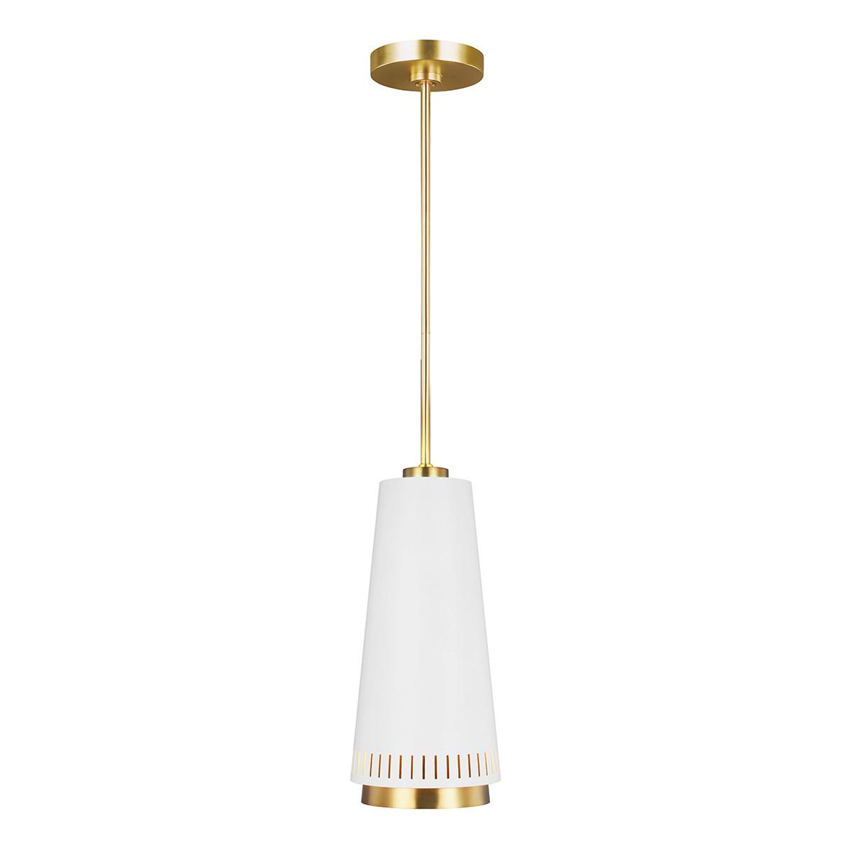 Hängeleuchte Fe-Carter-P-A-MW - Weiß, KONVENTIONELL, Metall (20.3/64.6 cm) - Elstead Lighting