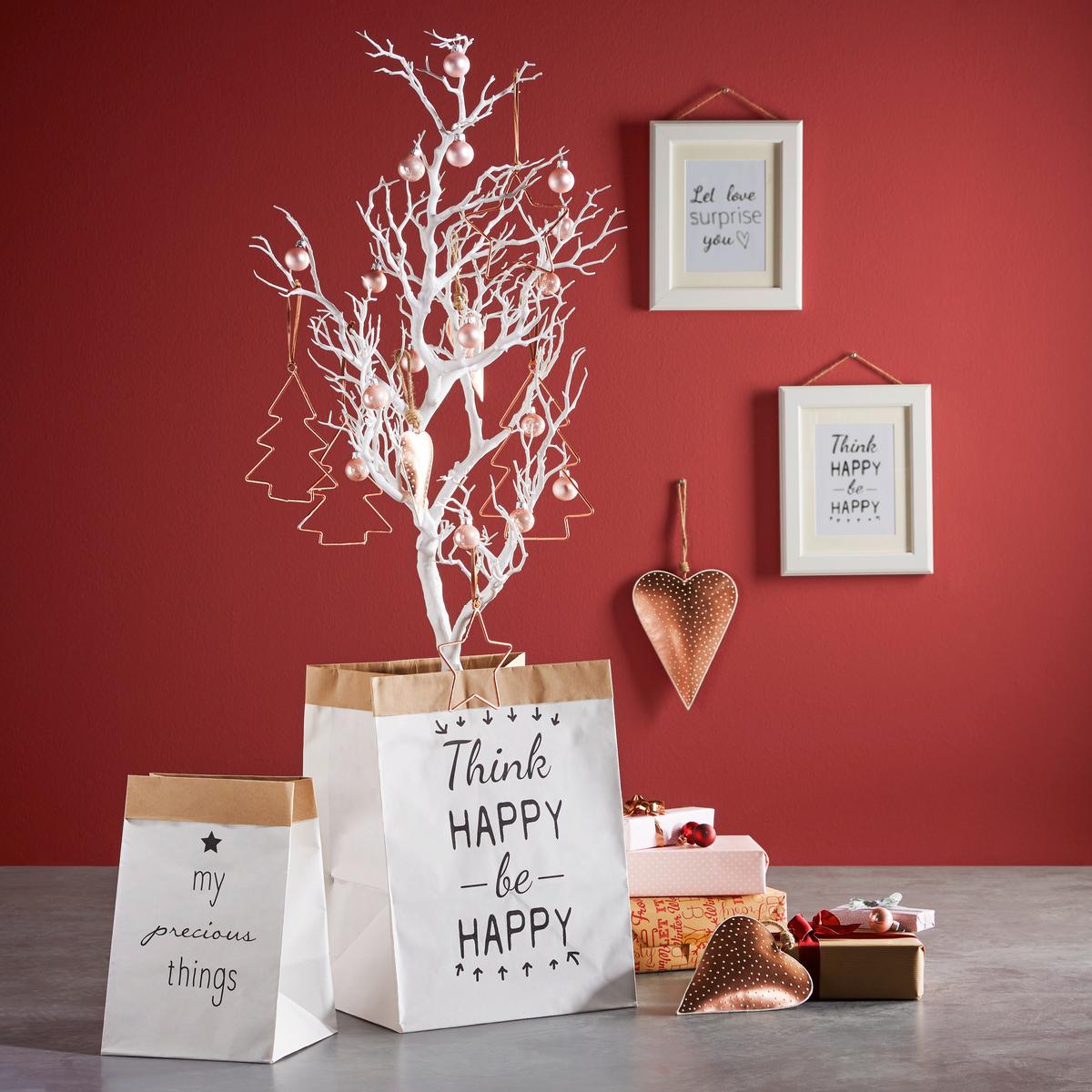 DEKORAČNÁ VETVIČKA SAM II - biela, plast (97cm) - Modern Living